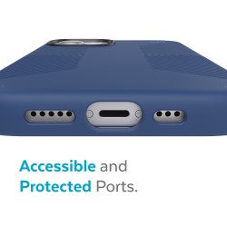 Kалъф Speck Presidio2 Grip за iPhone 13, Coastal Blue/Storm Blue