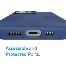 Kалъф Speck Presidio2 Grip за iPhone 13 Pro, Coastal Blue/Storm