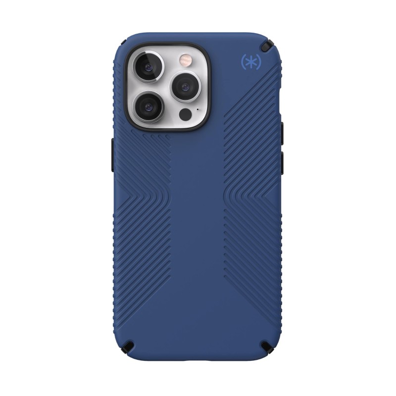 Kалъф Speck Presidio2 Grip за iPhone 13 Pro, Coastal Blue/Storm Kалъф Speck Presidio2 Grip за iPhone 13 Pro, Coastal Blue/Storm