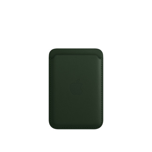 Кожен портфейл Apple iPhone Leather Wallet with MagSafe, Sequoia Green