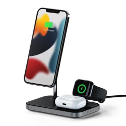 Зарядно устройство Satechi Aluminium 3-in-1 Magnetic Wireless