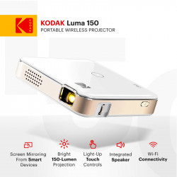 Безжичен проектор KODAK LUMA 150 Portable Pocket Projector