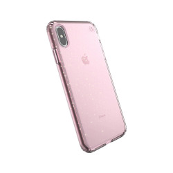 Калъф Speck iPhone XS Max PRESIDIO CLEAR + GLITTER, Bella Pink