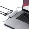Хъб Satechi Aluminium Pro Hub Mini - Space Grey