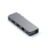 Хъб Satechi Aluminium Pro Hub Mini - Space Grey