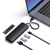 Хъб Satechi USB-C Hybrid Multiport adapter (SSD Enclosure) -