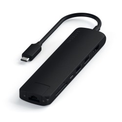 Хъб Satechi USB-C Slim Multiport - Black
