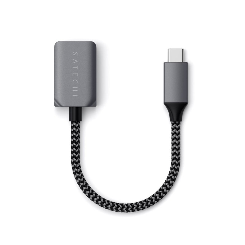 Aдаптер Satechi USB-C to USB 3.0 Adapter - Space Grey Aдаптер Satechi USB-C to USB 3.0 Adapter - Space Grey