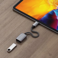 Aдаптер Satechi USB-C to USB 3.0 Adapter - Space Grey