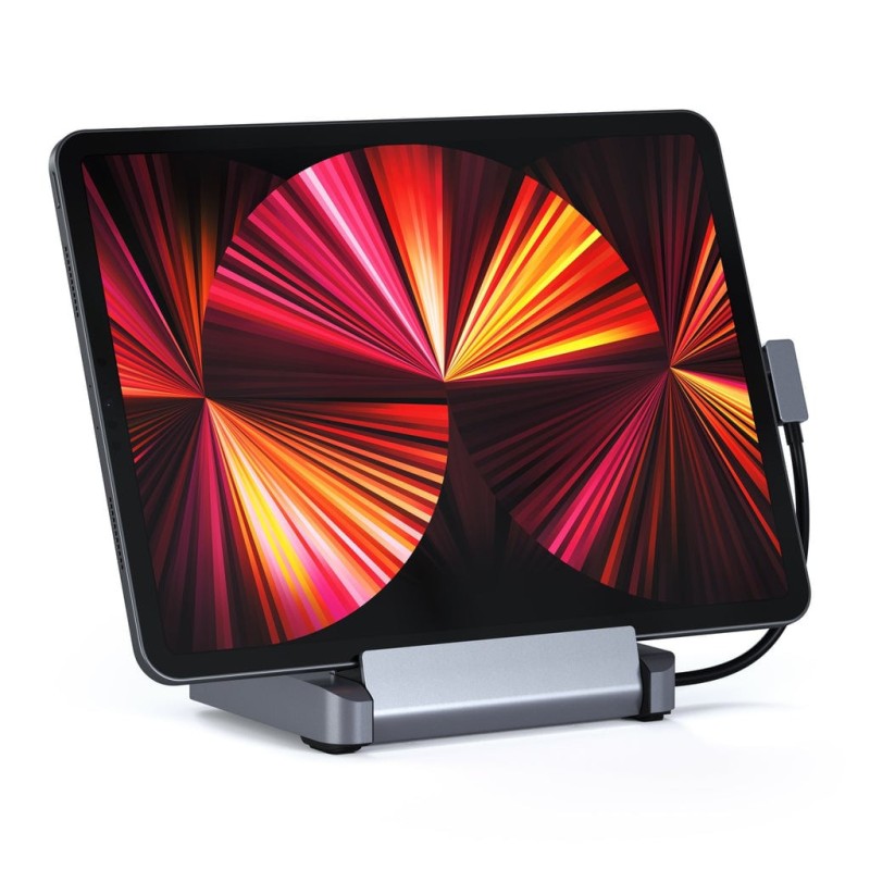 Стойка и хъб Satechi Aluminium Stand & Hub for iPad Pro - Space Стойка и хъб Satechi Aluminium Stand & Hub for iPad Pro - Space