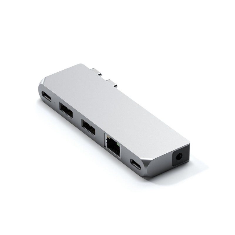 Хъб Satechi Aluminium Pro Hub Mini - Silver Хъб Satechi Aluminium Pro Hub Mini - Silver