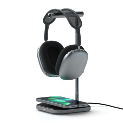 Стойка за зареждане Satechi 2-IN-1 Headphone Stand w Wireless