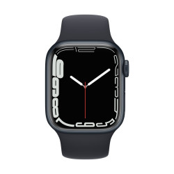 Часовник Apple Watch S7 Cellular, 41mm Midnight Aluminium Case