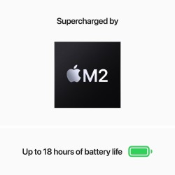 MacBook Air 13" с Apple M2 Chip/ 8C CPU/ 8C GPU/ 8GB/256GB SSD