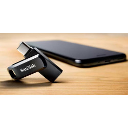 Външна памет SanDisk Dual Drive Go Type-C USB 3.1 256GB - Black