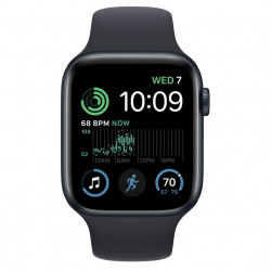 Часовник Apple Watch SE2 GPS 44mm Aluminium Case - Midnight/Midnight