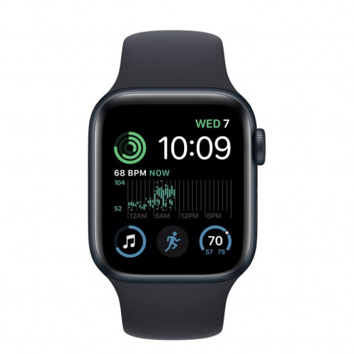 Часовник Apple Watch SE2 GPS 40mm Aluminium Case - Midnight/Midnight
