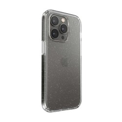 Калъф Speck iPhone 14 Pro, Presidio Perfect Clear Glitter