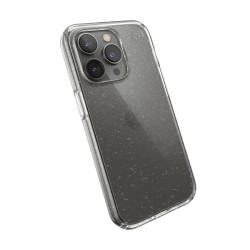 Калъф Speck iPhone 14 Pro, Presidio Perfect Clear Glitter