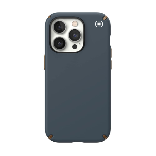 Калъф Speck iPhone 14 Pro Presidio2 Pro, Charcoal/CoolBronzeWhite