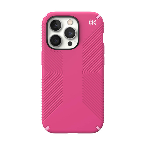 Kалъф Speck iPhone 14 Pro Presidio2 Grip, Digital Pink/Blossom Pink/White