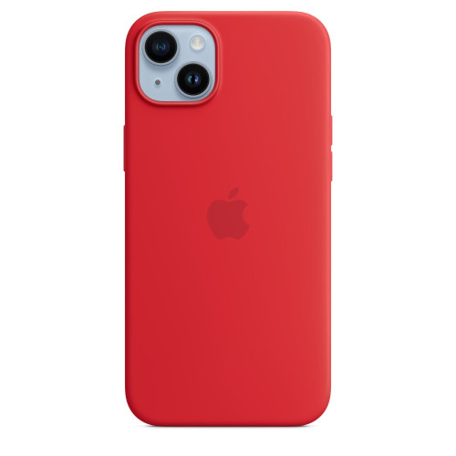Силиконов калъф Apple iPhone 14 Plus Silicone Case with MagSafe, (PRODUCT)RED