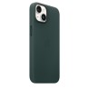 Кожен калъф Apple iPhone 14 Leather Case with MagSafe, Forest