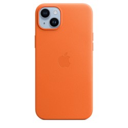 Кожен калъф Apple iPhone 14 Plus Leather Case with MagSafe