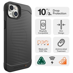 Калъф Gear4 D3O Havana Snap Apple iPhone 14 Plus, Black