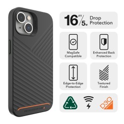 Калъф Gear4 D3O Denali Snap Apple iPhone 14, Black