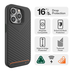 Калъф Gear4 D3O Denali Snap Apple iPhone 14 Pro, Black