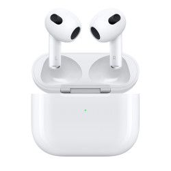Слушалки Apple AirPods 3 with Lightning Charging Case