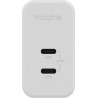 Зарядно Mophie Speedport 67W 2xUSB-C, White