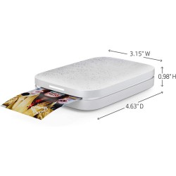 Мобилен принтер за снимки HP SPROCKET 2X3" Silver