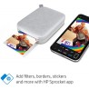 Мобилен принтер за снимки HP SPROCKET 2X3" Silver