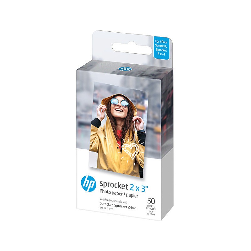 Фотохартия ZINK Paper 2X3" За HP SPROCKET, Пакет 50 бр. Фотохартия ZINK Paper 2X3" За HP SPROCKET, Пакет 50 бр.