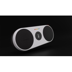 Безжична колонка Polaroid Audio P2 - Black/White