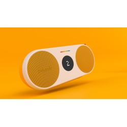 Безжична колонка Polaroid Audio P2 - Yellow/White