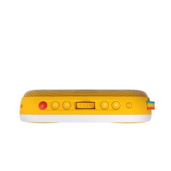 Безжична колонка Polaroid Audio P2 - Yellow/White
