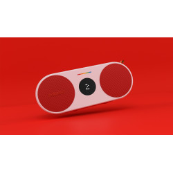 Безжична колонка Polaroid Audio P2 - Red/White