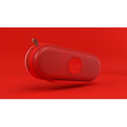 Безжична колонка Polaroid Audio P2 - Red/White