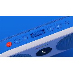 Безжична колонка Polaroid Audio P2 - Blue/White