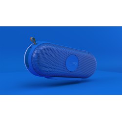 Безжична колонка Polaroid Audio P2 - Blue/White