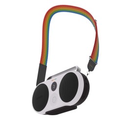 Безжична колонка Polaroid Audio P3 - Black/White