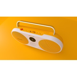 Безжична колонка Polaroid Audio P3 - Yellow/White