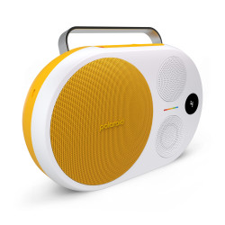 Безжична колонка Polaroid Audio P4 - Yellow/White