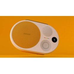 Безжична колонка Polaroid Audio P4 - Yellow/White