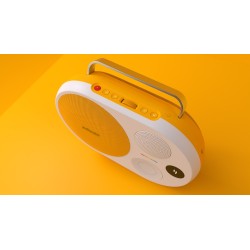 Безжична колонка Polaroid Audio P4 - Yellow/White