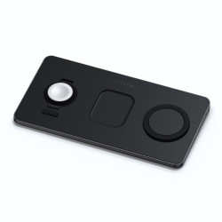 Зарядно устройствоSatechi Trio Wireless Charging Pad (Apple