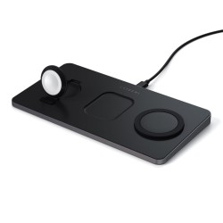 Зарядно устройствоSatechi Trio Wireless Charging Pad (Apple